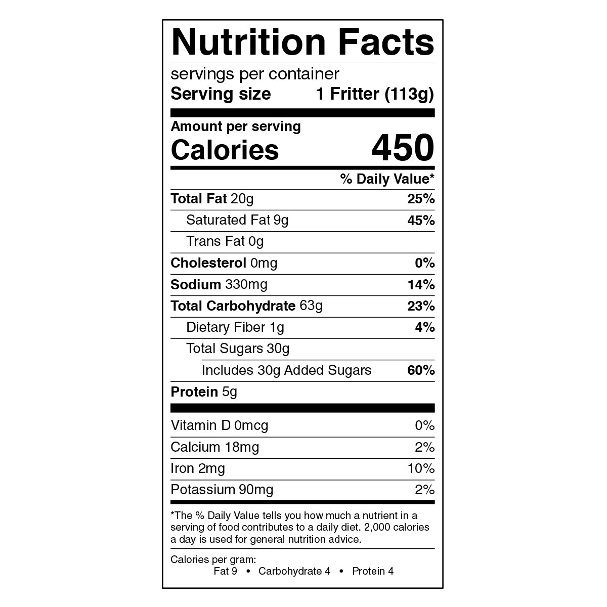 Apple Fritters American Bakery Ly Brothers Corporation